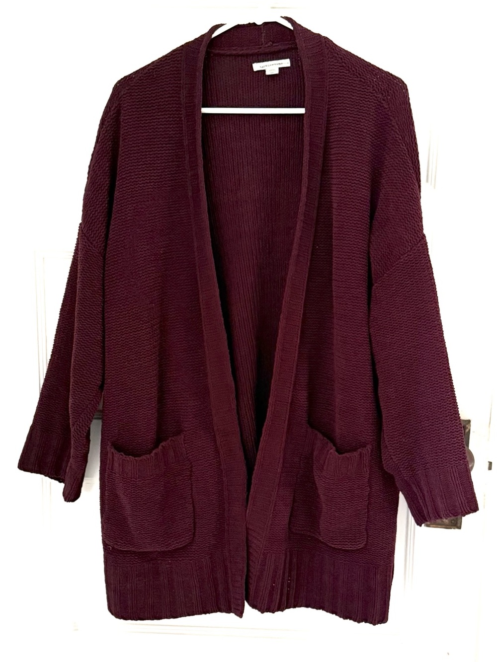 American Eagle Chunky Knit Long Cardigan Sweater Oversized Women’s Size M
